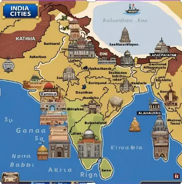 india map