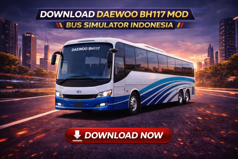 Daewoo BH117 Bus mod for bussid