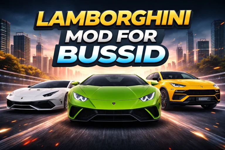 Lamborghini Mods For Bussid Feature Image