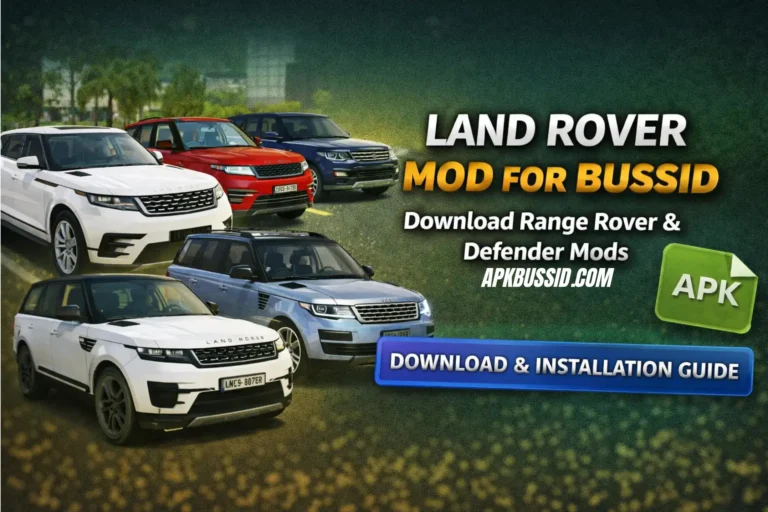 Land Rover Mod for bussid