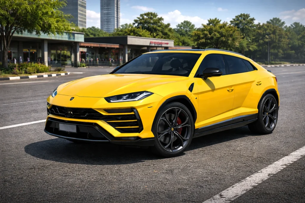 Lamborghini Mod for BUSSID – Download the Best Lamborghini Car Mods 3 Yellow Lamborghini Urus mod for bussid