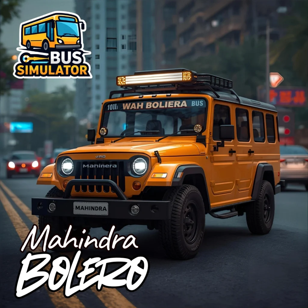 Pickup Mod for Bus Simulator Indonesia 2 BOLERA BUSSID MOD