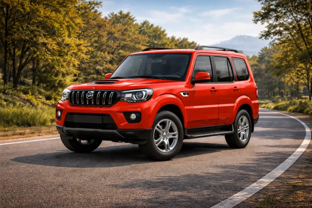 Mahindra Scorpio mod for bussid