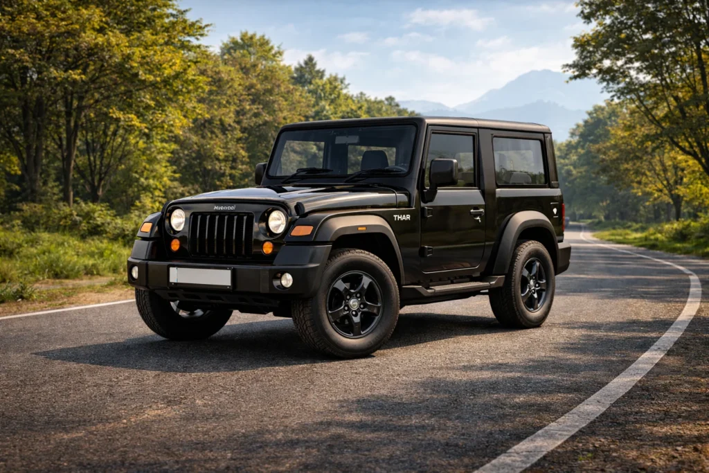 Mahindra Thar mod for bussid