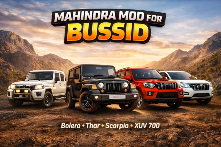 Download Free Mahindra Mod For BUSSID