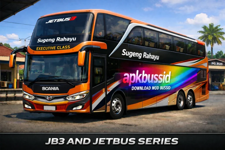 Bus Simulator Indonesia Mod APK 4.4.1 (Unlimited Money & All Vehicles Unlocked) 5 JB3 And Jetbus Series Mod for Bussid
