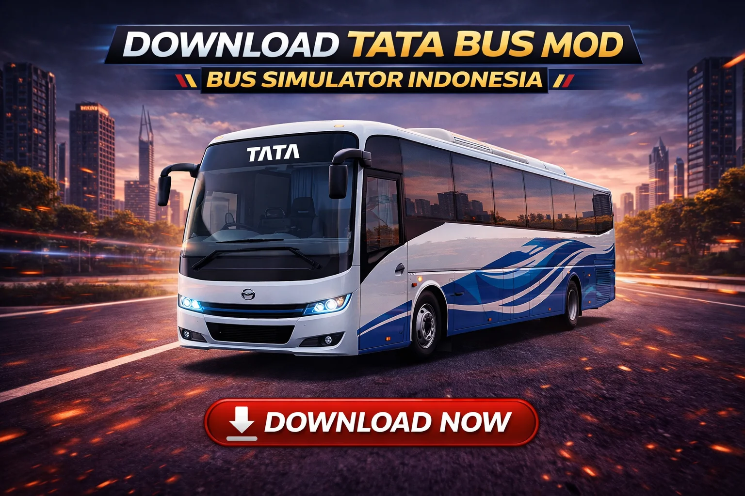 tata bus mod for bussid